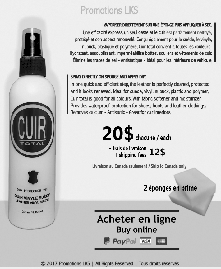 Maintenant Disponible - Available Now